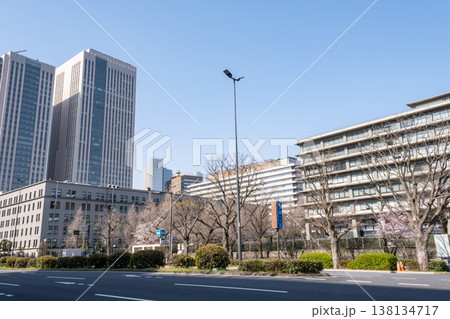 霞ケ関官公庁街の風景 霞ケ関官公庁街の風景 138134717