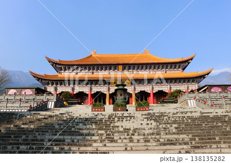 崇聖寺　本殿　大理古城　大理　雲南省　中国　アジア 138135282
