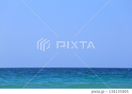 青い空と青い海 青い空と青い海 138135805