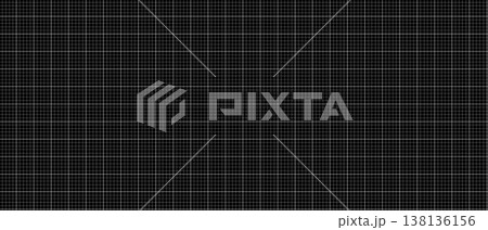 Seamless pattern millimeter dot cell grid blueprint, black surface. Dense point spacing geometry layout, interface 138136156