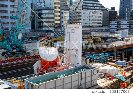 都市の大規模建設風景 再開発中の池袋 2026.02 b-1 都市の大規模建設風景 再開発中の池袋 2026.02 b-1 138137008