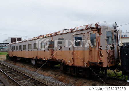 津軽鉄道のキハ22気動車 138137026