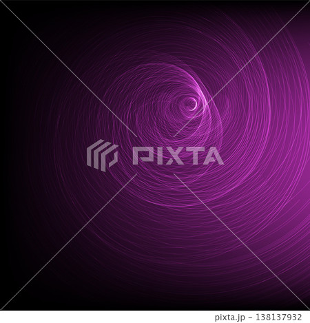 Abstract background with spiral lines purple gradient 138137932