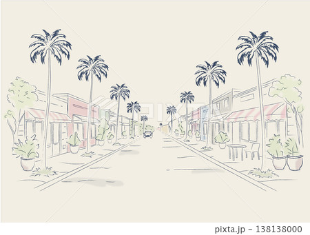 Abbot Kinney Boulevard Inspired Street Scene Abbot Kinney Boulevard Inspired Street Scene 138138000