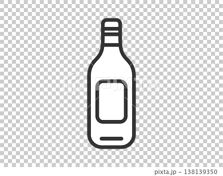 Illustration of an olive oil bottle icon (line drawing) Illustration of an olive oil bottle icon (line drawing) 138139350