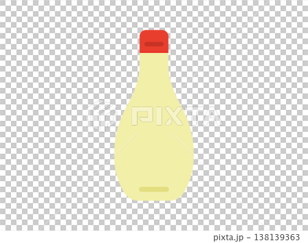 マヨネーズのアイコンのイラスト 138139363