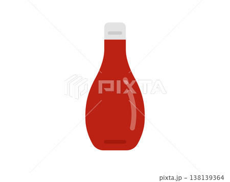 ケチャップのアイコンのイラスト 138139364