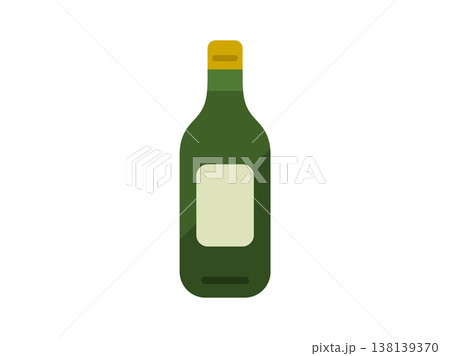 オリーブオイルボトルのアイコンのイラスト 138139370