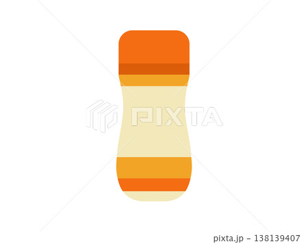 塩こしょうボトルのアイコンのイラスト 塩こしょうボトルのアイコンのイラスト 138139407