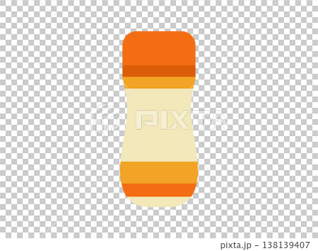 塩こしょうボトルのアイコンのイラスト 塩こしょうボトルのアイコンのイラスト 138139407