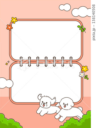 Vector illustration of cute dogs. Vector illustration of cute dogs. 138140508