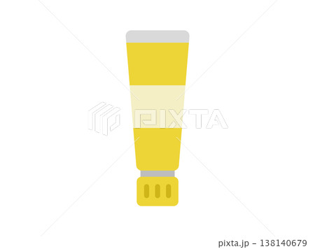 生姜チューブのアイコンのイラスト 138140679