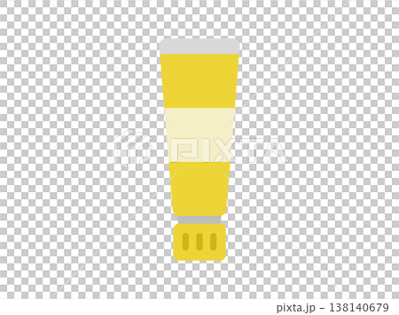 生姜チューブのアイコンのイラスト 138140679