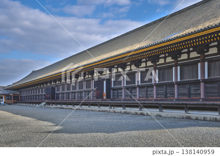 Traditional Japanese Temple Corridor With Wooden Veranda Nov 28 2025 138140959
