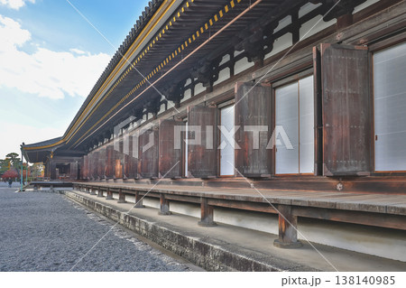Traditional Japanese Temple Corridor With Wooden Veranda Nov 28 2025 138140985