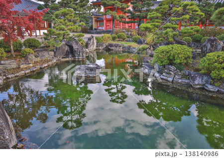 Pond Garden At Sanjusangen Do Temple Kyoto Japan Tranquil Scene Nov 28 2025 Pond Garden At Sanjusangen Do Temple Kyoto Japan Tranquil Scene Nov 28 2025 138140986