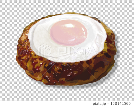Hamburger steak (with fried egg) 138141560