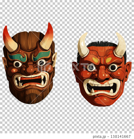 節分、東方Project、鬼（惡魔）、鬼面具、惠方卷（吉利方向壽司卷）、丟豆子 138141667