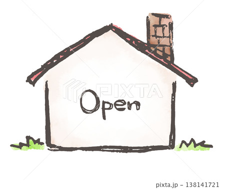 家のイラスト　 138141721