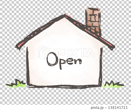 家のイラスト　 138141721