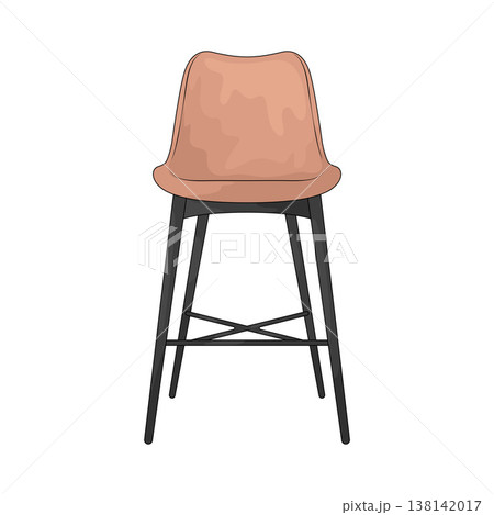 Illustration of Bar Stool 138142017