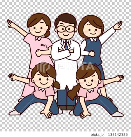 ヒーローポーズの在宅医療チーム ヒーローポーズの在宅医療チーム 138142526