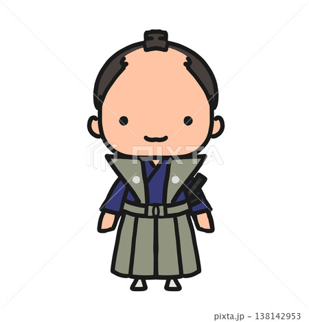 裃を着たお侍さん 裃を着たお侍さん 138142953