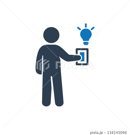 Energy Conservation Habit Icon Energy Conservation Habit Icon 138143098