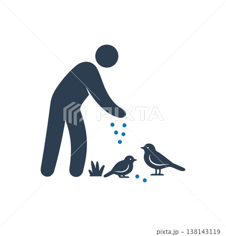 Wildlife Support Urban Feeding Icon Wildlife Support Urban Feeding Icon 138143119