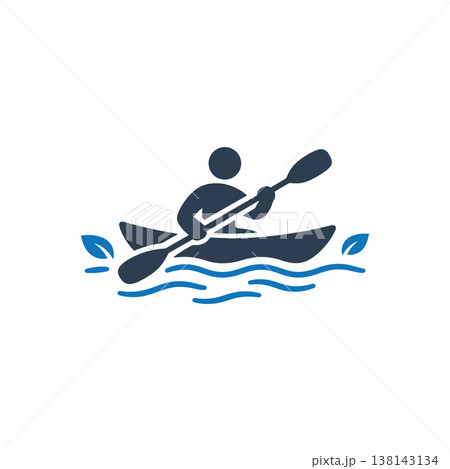 Low Impact Water Travel Icon Low Impact Water Travel Icon 138143134