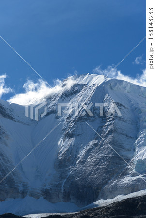 The last Shangri La, Yangmaiyong (or Jampayang in Tibetan) mountain peak in Yading, Daocheng County, Sichuan Province, China. The last Shangri La, Yangmaiyong (or Jampayang in Tibetan) mountain peak in Yading, Daocheng County, Sichuan Province, China. 138143233