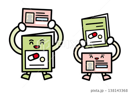 保険証とお薬手帳 138143368