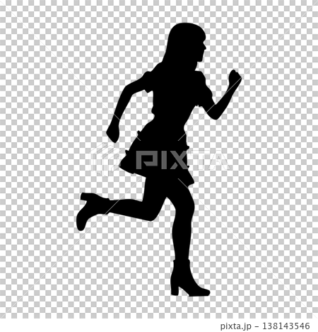 女偶像的剪影姿勢 女偶像的剪影姿勢 138143546