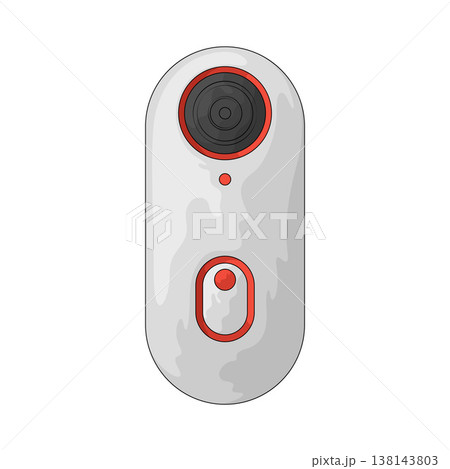 Illustration of Peanut Action Camera 138143803