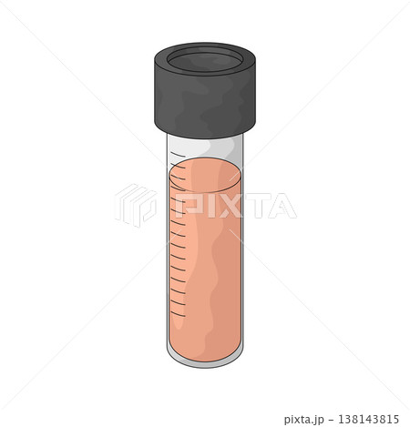Illustration of Test Tube 138143815