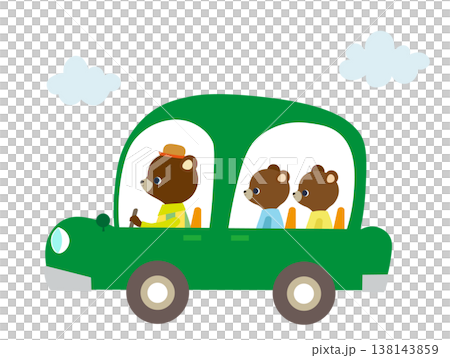 熊和汽車 熊和汽車 138143859