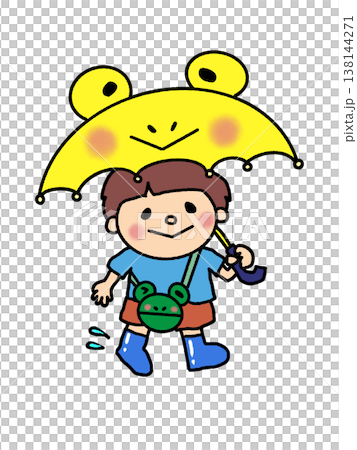 六月:以青蛙為主題的時尚雨天裝扮——雨傘、雨靴和包包。 六月:以青蛙為主題的時尚雨天裝扮——雨傘、雨靴和包包。 138144271