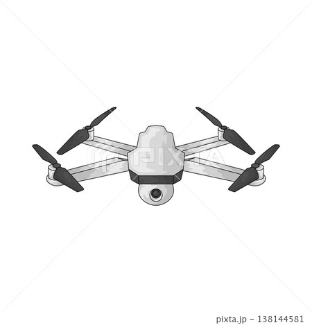 Illustration of Drone Illustration of Drone 138144581