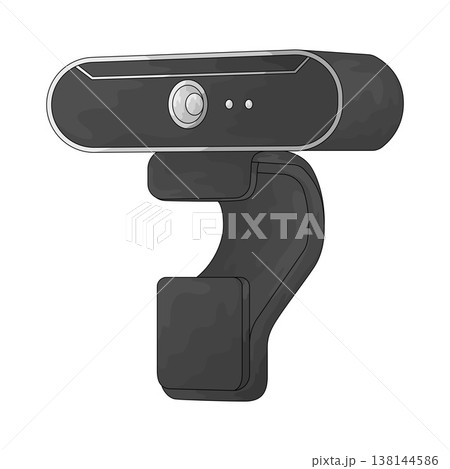 Illustration of webcam 138144586