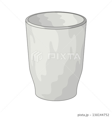 Illustration of dental cup Illustration of dental cup 138144752