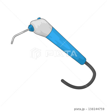 Illustration of Dental Suction Illustration of Dental Suction 138144759
