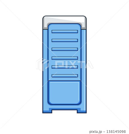 Portable toilet providing temporary outdoor restroom convenience Portable toilet providing temporary outdoor restroom convenience 138145098