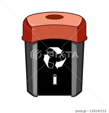 Recycling container for used battery disposal Recycling container for used battery disposal 138145131