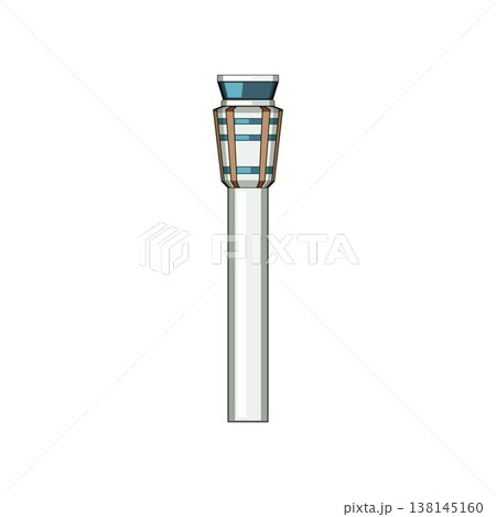 Airport control tower guiding air traffic operations Airport control tower guiding air traffic operations 138145160