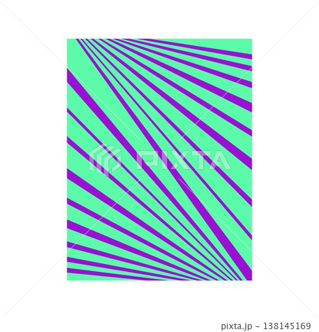Abstract geometric sunburst design with radiating lines 138145169