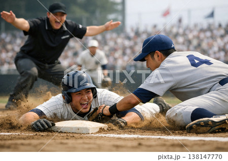 高校野球　盗塁成功 138147770