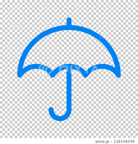 雨傘圖示、雨、天氣預報 138148249