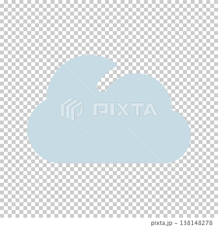 Cloudy icon Cloudy icon 138148278