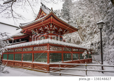雪（高尾山薬王院） 138148827