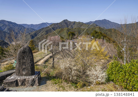 果無集落(十津川村、3月中旬) 果無集落(十津川村、3月中旬) 138148841